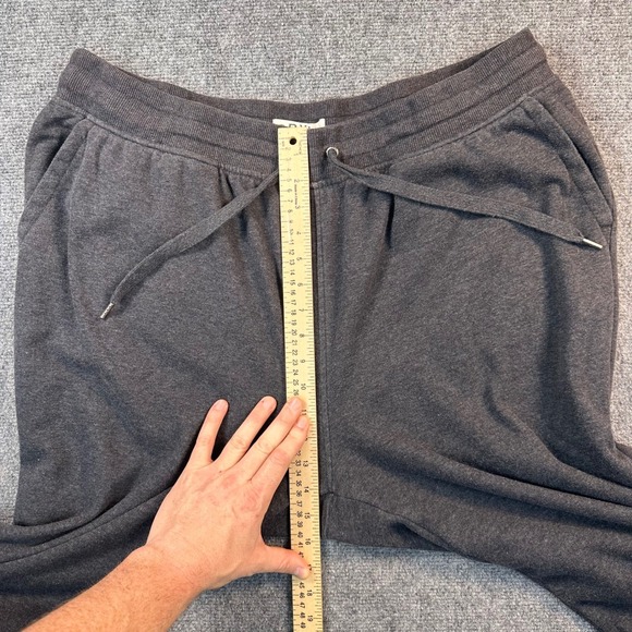 ORVIS Micro-Fleece Cuffed Jogger Sweatpants Mens 2XL Charcoal Grey Stretch Relax - Picture 10 of 13